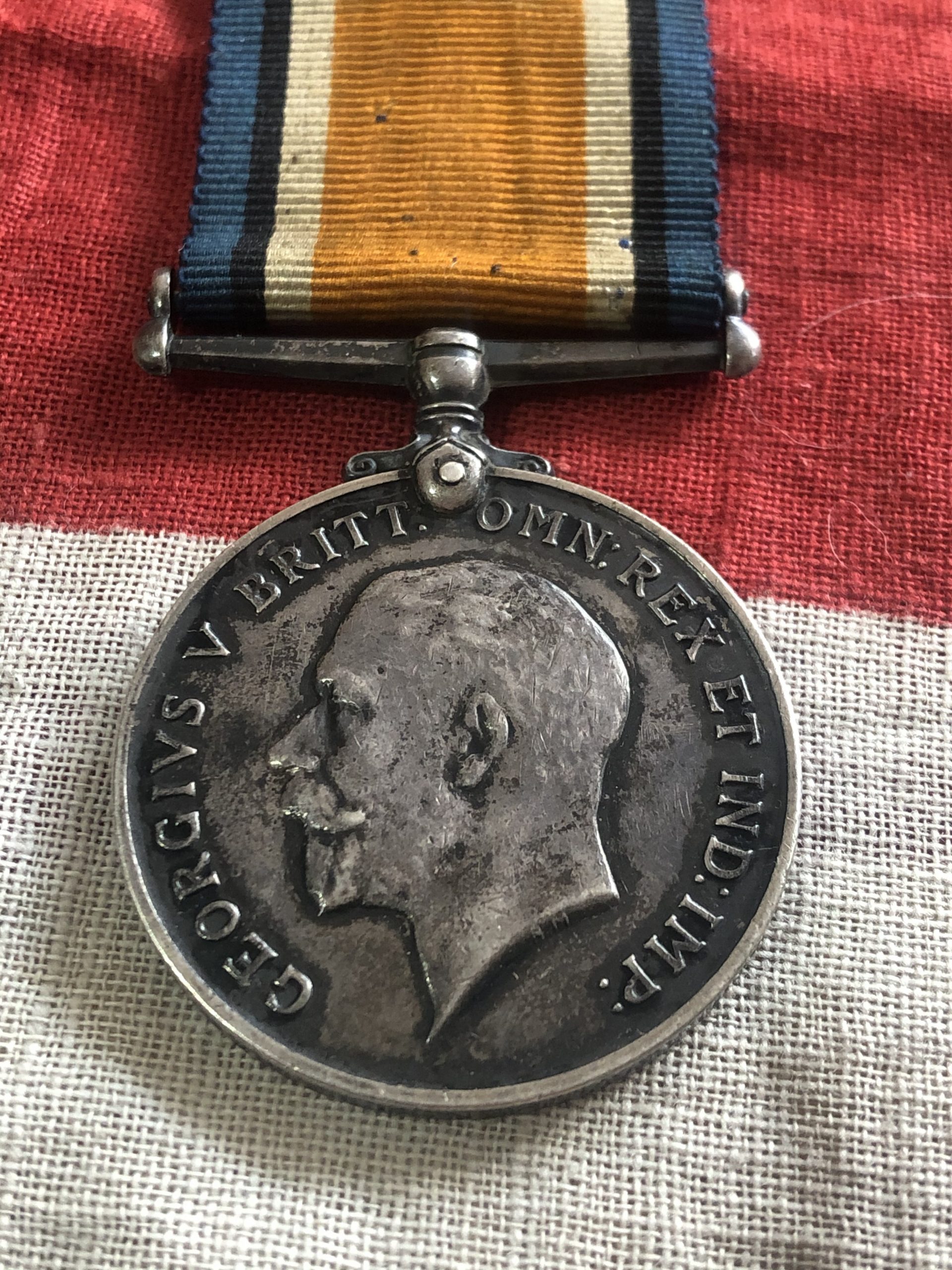 Ww1 British War Medal Mid Longhurst 13th Signals