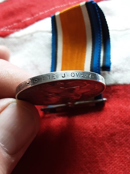 WWI BWM. John Overy. Royal Marine Labour Corps - Image 3