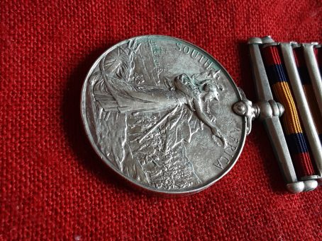6 clasp QSA. Boer War Medal. F Woods 14th Hussars - Image 4