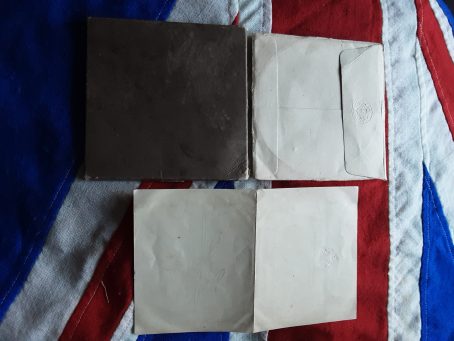 WWI Memorial plaque case - paper envelope & Buckingham Palace letter - Image 2