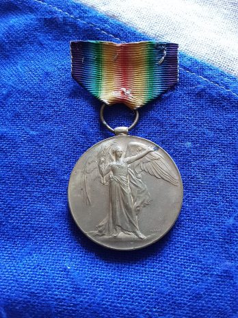 WWI Victory. Thomas E Miller. Brigade Horse Transport ASC & Dragoons. Wokingham