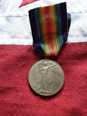 WWI Victory. William Workman RMLI. Born Chorlton. HMS Canopus. Battle Falklands