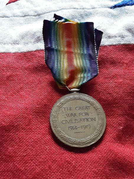 WWI Victory. William Workman RMLI. Born Chorlton. HMS Canopus. Battle Falklands - Image 2