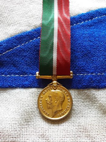 Period miniature Mercantile Marine Medal WWI