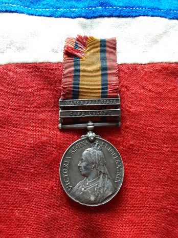 QSA. William Rice. Northumberland Fusiliers. Whitehaven. OCC Crete & Sudan Khartoum.
