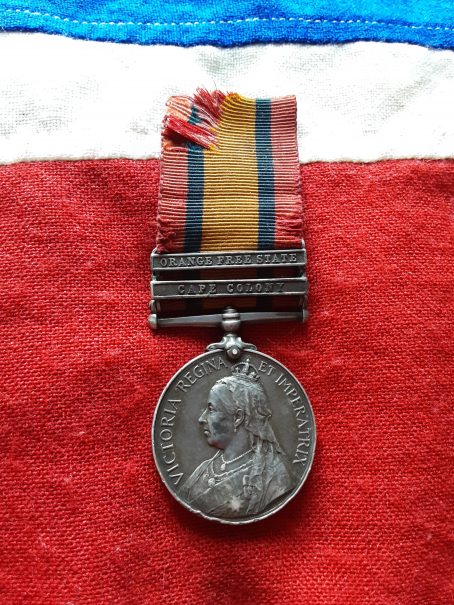 QSA. William Rice. Northumberland Fusiliers. Whitehaven. OCC Crete & Sudan Khartoum.