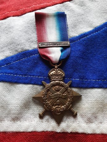 Lawhitton. Cornwall.1914 Star. Thomas H Lane. Farrier Sjt 37th Brig Royal Field Artillery.