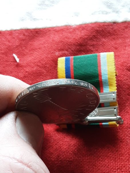 Cadet Forces Medal. Flying Officer Alan J McLelland Brown. RAFVR. 134 Squadron ATC. Woolwich - Image 5