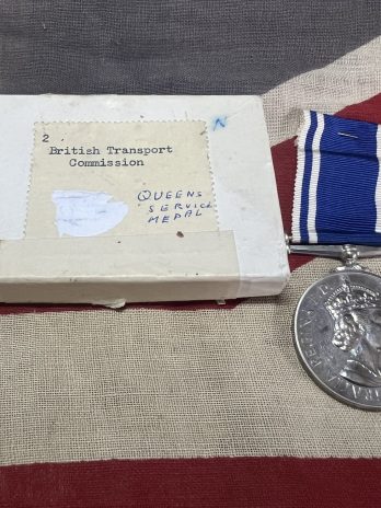 Police Long Service Medal. Inspector GC Radford. Hull.