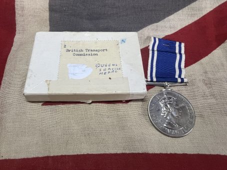 Police Long Service Medal. Inspector GC Radford. Hull.