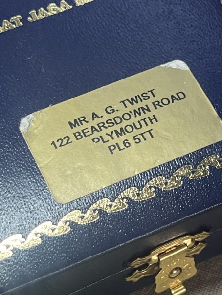 Named Pingat Jasa Medal. AG Twist. Royal Navy. Born Liskeard, Cornwall. - Image 3
