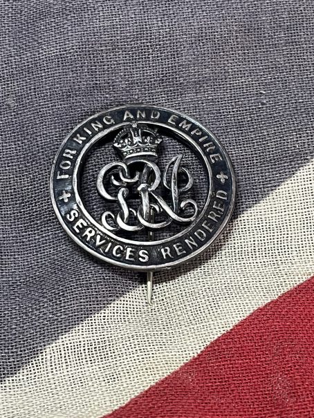 WWI Silver War Badge. Wilson. Argyll & Sutherland Highlanders. POW. GSW leg. Armadale.