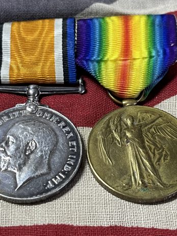 WWI Pair. Owen. Royal Artillery.