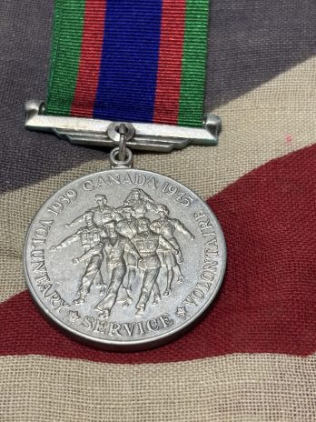WWII Canadian Volunteer Service Medal.