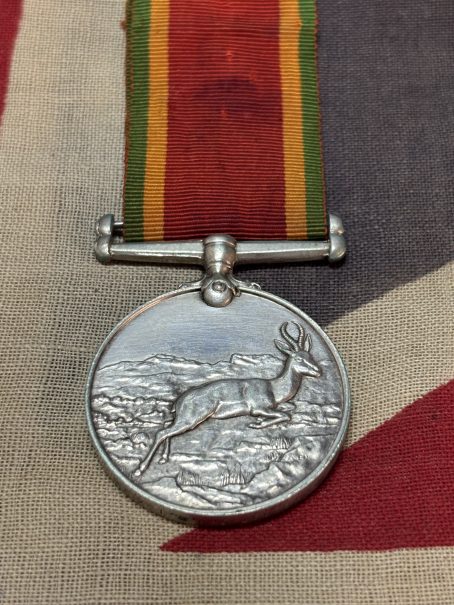 WWII South Africa Service Medal. Fraser. - Image 2