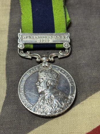 India General Service Medal. Tupp. 2nd Bn The Buffs. Canterbury.