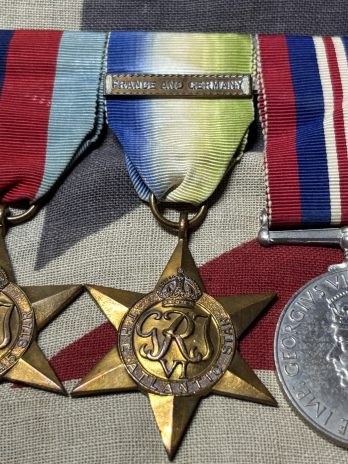 WWII Grouping. Atlantic Star with France and Germany clasp.