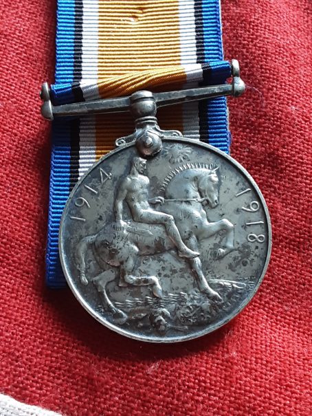 WWI BWM. James A Jennings RMLI. HMS Africa. Bermondsey, Rotherhithe. - Image 2