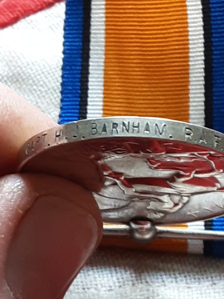 6 clasp QSA, WWI Pair & LSGC. Captain Harry J Barnham Kings Shropshire Light Infantry & RAF. Born Allahabad, India - Image 7