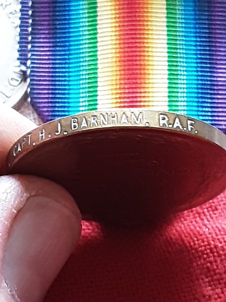 6 clasp QSA, WWI Pair & LSGC. Captain Harry J Barnham Kings Shropshire Light Infantry & RAF. Born Allahabad, India - Image 6