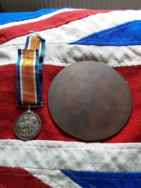 BWM & Plaque. 1st Devons. Frederick Jackman. Egg Buckland. Morval, Somme. - Image 2