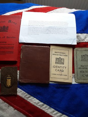 WWII RE Bomb Disposal group. Harry E G Weller. Royal West Surrey Regiment.