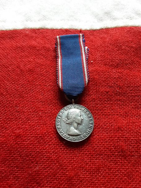 Period miniature Royal Victorian Medal. QEII example