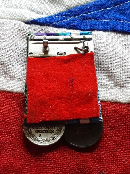 Period miniature Northern Ireland CSM & Un Cyprus Medal Pair - Image 2