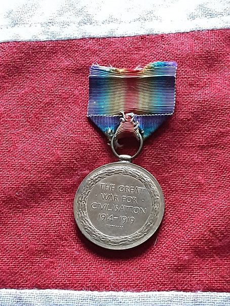 Victory. John Robert Hodgson. 19th Northumberland Fusiliers (2nd Tyneside Pioneers) - Image 2