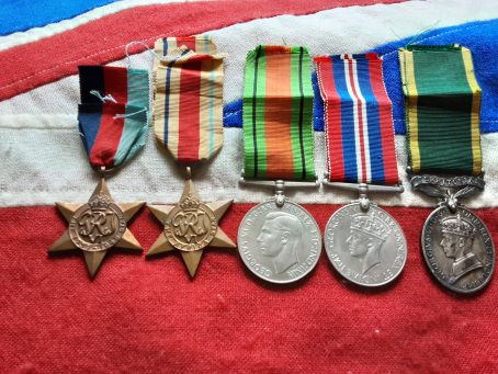 WWII Military Police Emt Africa Group. Cpl Walter Green. RMP. Louth, Lincolnshire.