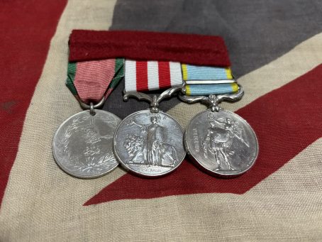 Victorian trio. Cook. 13th Regiment of Foot. Somerset Light Infantry Cook. Debenham, Suffolk. - Image 6