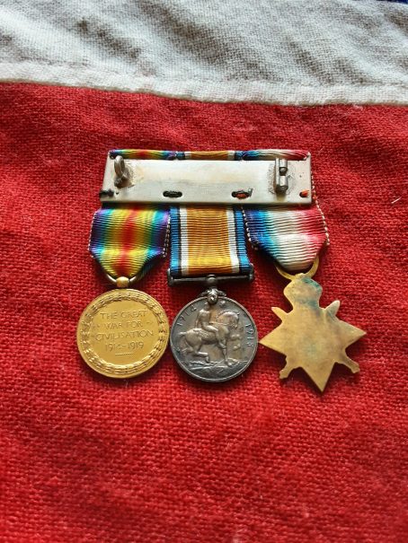 Period miniature 1915 Star Trio - Image 2