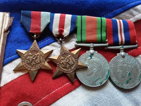WWII group. CSM John FC Hoskins. 82 Special Investigation Branch. CMP. Military Police. - Image 3