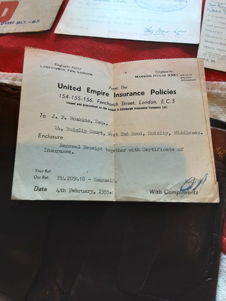 WWII group. CSM John FC Hoskins. 82 Special Investigation Branch. CMP. Military Police. - Image 12