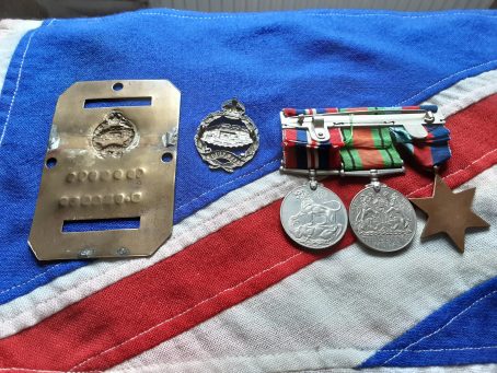 WWII 1st Armoured Recon Brigade RAC. Wounded 1940 BEF. WH Franks. Wallasey. - Image 3