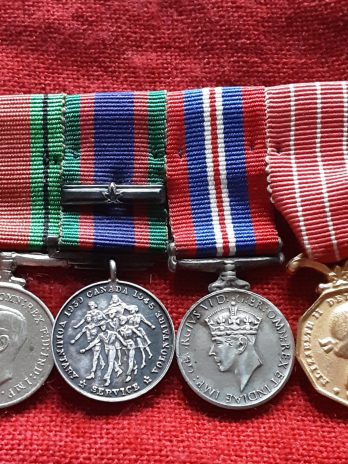 WWII Period miniature Canadian group