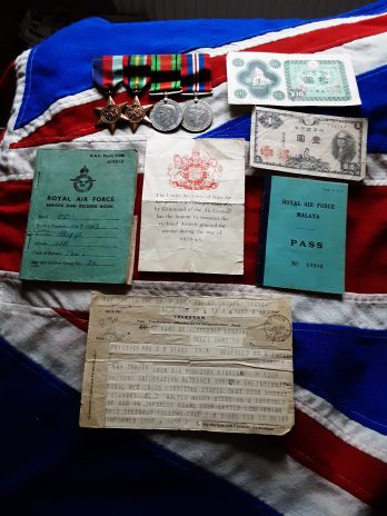 WWII Pacific Java POW group. Walter H Biggs. 153 Maintenance. RAF. Born Neath