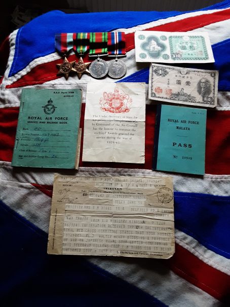 WWII Pacific Java POW group. Walter H Biggs. 153 Maintenance. RAF. Born Neath