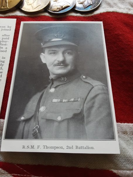 WWI/WWII LSGC & MSM group. Warrant Officer. Frank Thompson. KSLI. Wounded. Radnor - Image 4