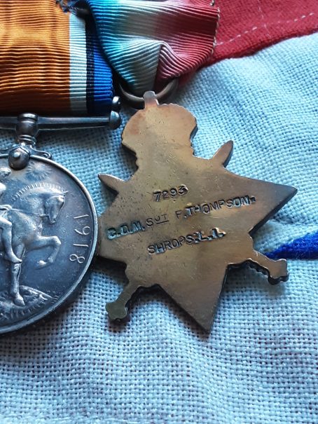 WWI/WWII LSGC & MSM group. Warrant Officer. Frank Thompson. KSLI. Wounded. Radnor - Image 5
