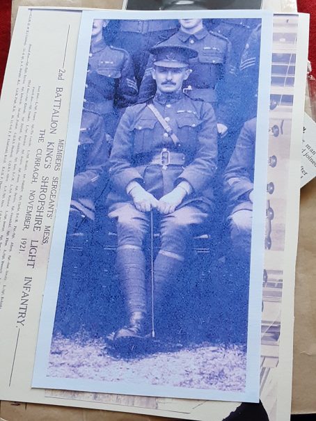 WWI/WWII LSGC & MSM group. Warrant Officer. Frank Thompson. KSLI. Wounded. Radnor - Image 13