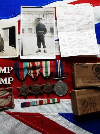 Ww2 1st Army Group .112 Provost Coy & 169 Hq Prov Coy Cmp . Robert G Mcturk .Edinburgh.