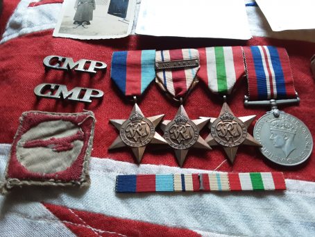 Ww2 1st Army Group .112 Provost Coy & 169 Hq Prov Coy Cmp . Robert G Mcturk .Edinburgh. - Image 8