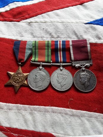 Ww2 & Lsgc Group . Sidney H Davies Ksli & Royal Tank Corp .