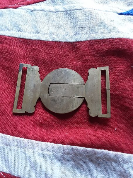 Attributed Victorian Period Miniatures & Belt Buckle . Lieut Col A D C Pond .5th Bengal Infantry. - Image 4