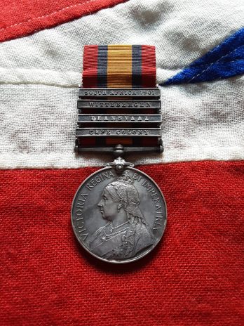 QSA. 18th Company 6th Glasgow Imperial Yeomanry. Andrew B Anderson.