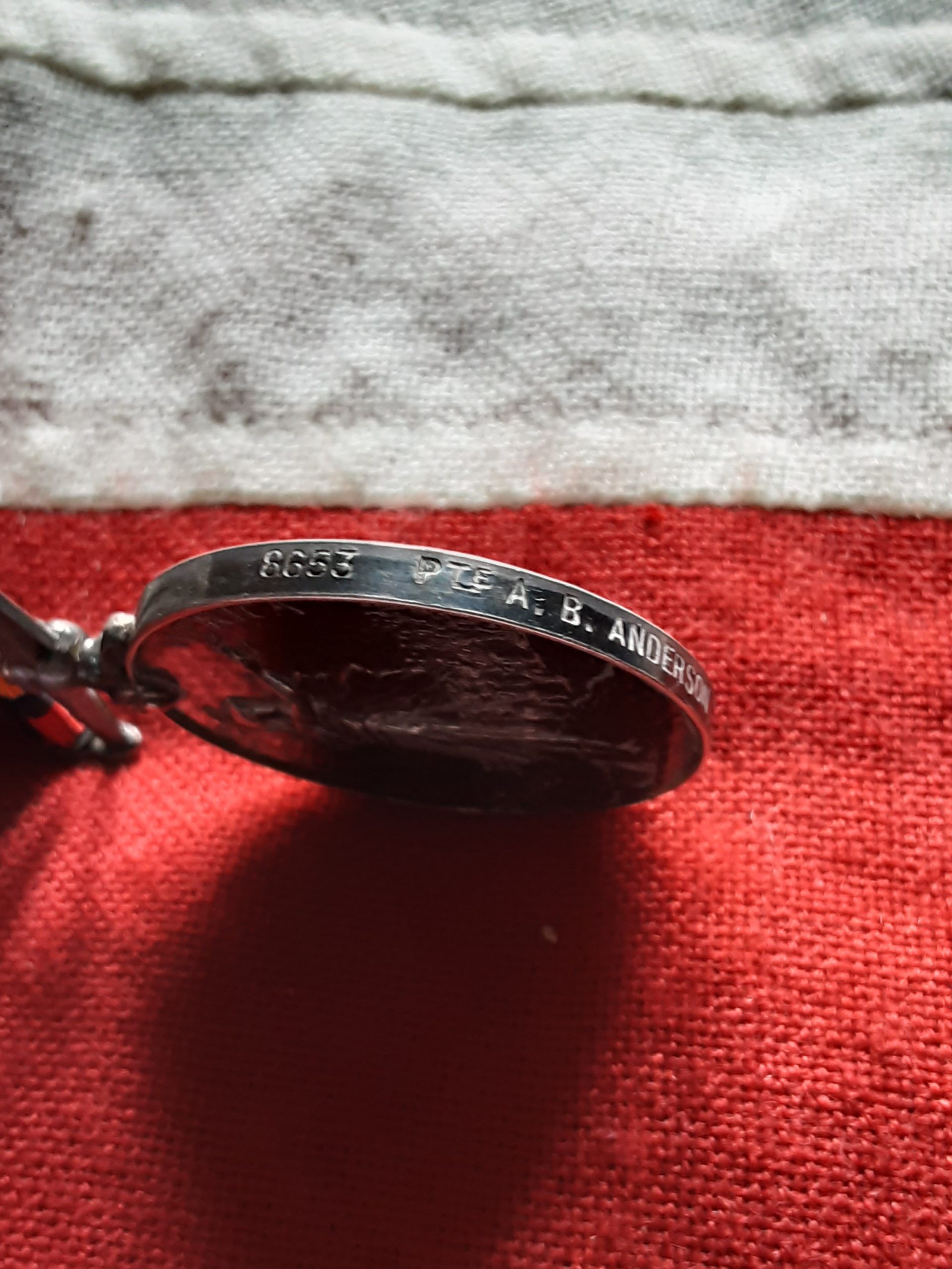 QSA. 18th Company 6th Glasgow Imperial Yeomanry. Andrew B Anderson. - Image 3