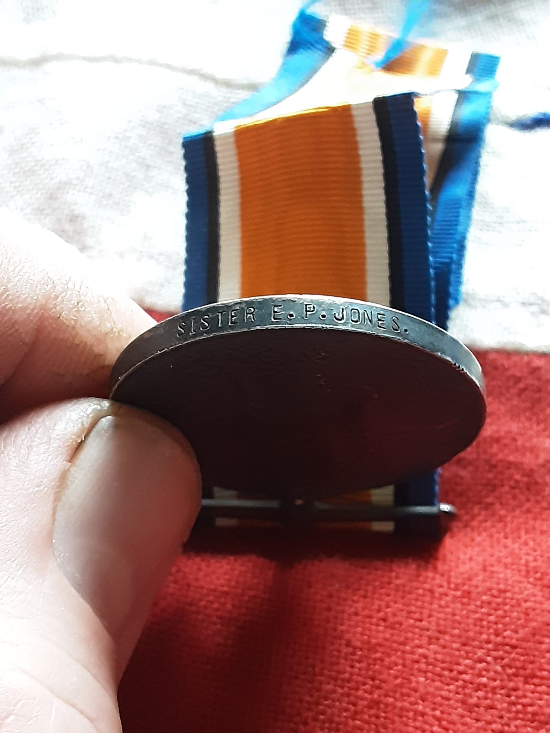 WWI Malta service. Sister EP Jones. QAIMNSR. Sole entitlement. - Image 3