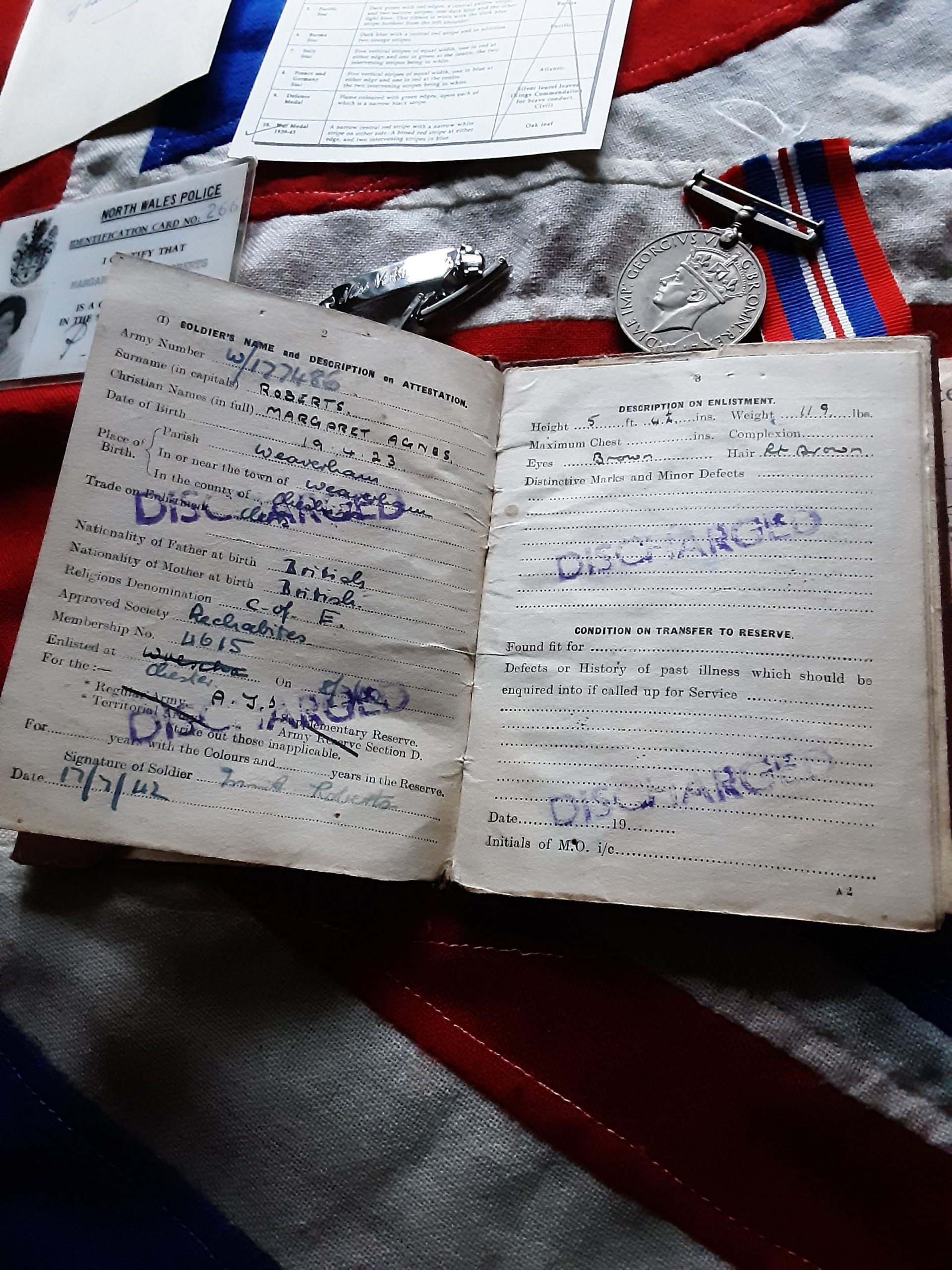 Ww2 Ats Group .Margaret A Roberts .Weaverham .Cheshire . - Image 8