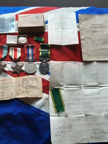 WWII Essex Yeomanry. Tobruk POW. Arthur F G Dann. Brentwood.